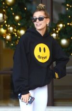 HAILEY BIEBER Leaves Montage Hotel in Beverly Hills 11/30/2018