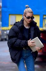 HAILEY BIEBER Out and About in New York 12/02/2018