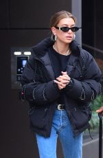HAILEY BIEBER Out and About in New York 12/02/2018
