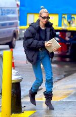 HAILEY BIEBER Out and About in New York 12/02/2018