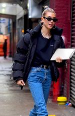 HAILEY BIEBER Out and About in New York 12/02/2018