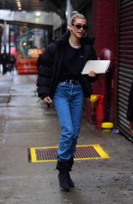 HAILEY BIEBER Out and About in New York 12/02/2018