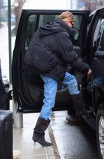 HAILEY BIEBER Out in New York 12/02/2018