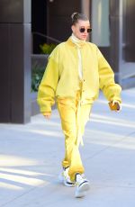 HAILEY BIEBER Out in New York 12/10/2018