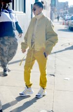 HAILEY BIEBER Out in New York 12/10/2018