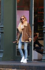 HAILEY BIEBER Out in New York 12/11/2018
