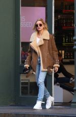 HAILEY BIEBER Out in New York 12/11/2018