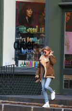 HAILEY BIEBER Out in New York 12/11/2018