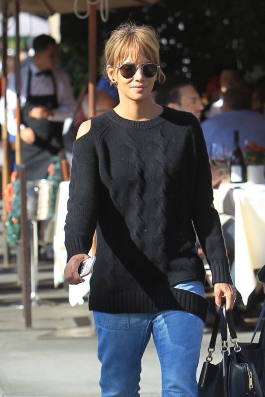 HALLE BERRY Out and About in Beverly Hills 12/21/2018