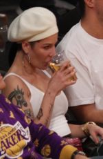 HALSEY at LA Lakers vs New Orleans Pelicans Game in Los Angeles 12/21/2018