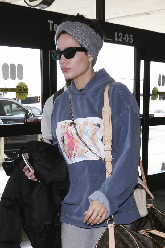 HALSEY at LAX Arport in Los Angeles 12/26/2018