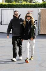 HEIDI KLUM and Tom Kaulitz Arrives at Movie Theater in Los Angeles 12/30/2018