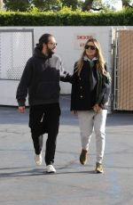 HEIDI KLUM and Tom Kaulitz Arrives at Movie Theater in Los Angeles 12/30/2018
