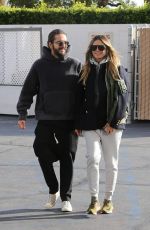 HEIDI KLUM and Tom Kaulitz Arrives at Movie Theater in Los Angeles 12/30/2018