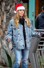 HEIDI KLUM and Tom Kaulitz at Disneyland in Anaheim 12/23/2018
