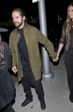 HEIDI KLUM and Tom Kaulitz at Mr Chow in Beverly Hills 12/20/2018