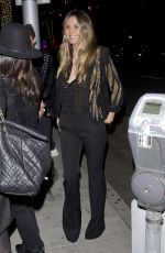 HEIDI KLUM and Tom Kaulitz at Mr Chow in Beverly Hills 12/20/2018
