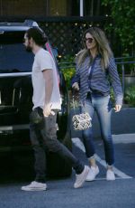 HEIDI KLUM and Tom Kaulitz Out in Bel Air 12/28/2018