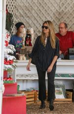 HEIDI KLUM Out and About in Beverly Hills 12/15/2018
