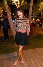 HELENA CHRISTENSEN at 1 Hotel South Beach at Art Basel in Miami 12/07/2018