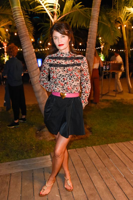 HELENA CHRISTENSEN at 1 Hotel South Beach at Art Basel in Miami 12/07/2018