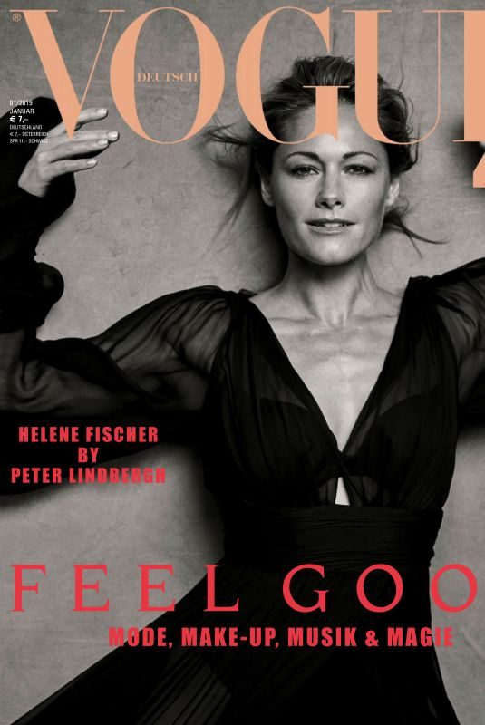 HELENE FISCHER in Vogue Magazin, Germany January 2019