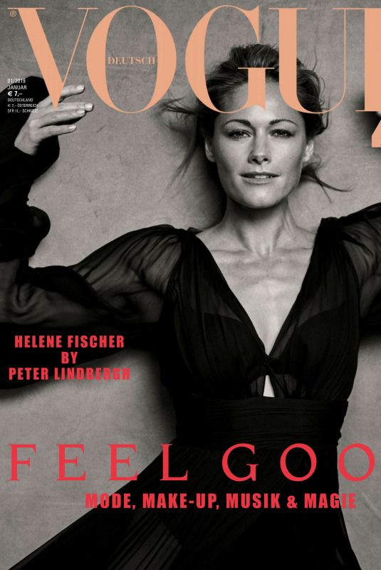 HELENE FISCHER in Vogue Magazin, Germany January 2019