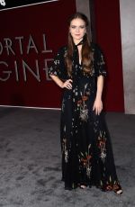 HERA HILMAR at Mortal Engines Premiere in Hollywood 12/05/2018