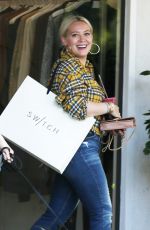 HILARY DUFF Out Shopping in Bel-air 12/20/2018