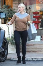 HILARY DUFF Out Shopping in Los Angeles 12/24/2018