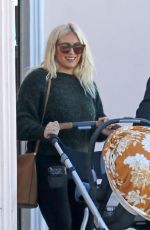 HILARY DUFF Shopping at Paper Source in Los Angeles 12/13/2018