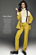 HILARY RHODA in Vanity Fair Magazine, Italy December 2018