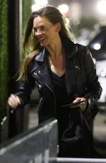 HILARY SWANK Arrives at Fleetwood Mac Concert in Inglewood 12/12/2018