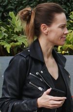 HILARY SWANK Out and About in Beverly Hills 12/12/2018