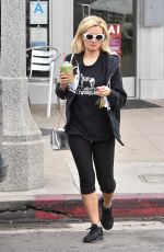 HOLLY MADISON in Leggings Out in Los Angeles 12/14/2018