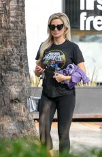 HOLLY MADISON Out and About in Los Angeles 12/12/2018