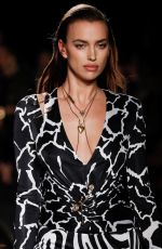 IRINA SHAYK at Versace Pre-fall 2019 Runway Show in New York 12/02/2018