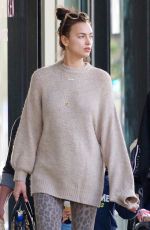IRINA SHAYK Out and About in Brentwood 12/19/2018