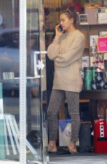 IRINA SHAYK Out and About in Brentwood 12/19/2018