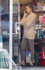 IRINA SHAYK Out and About in Brentwood 12/19/2018