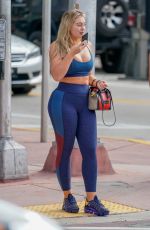 ISKRA LAWRENCE in Tights Leaves a Gym in Miami 12/10/2018