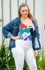 ISKRA LAWRENCE on the Set of a Photoshoot in Miami 12/08/2018