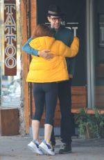 ISLA FISHER and Sacha Baron Cohen Out in Studio City 12/13/2018