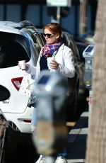 ISLA FISHER Leaves Alfred Coffee in Los Angeles 12/28/2018