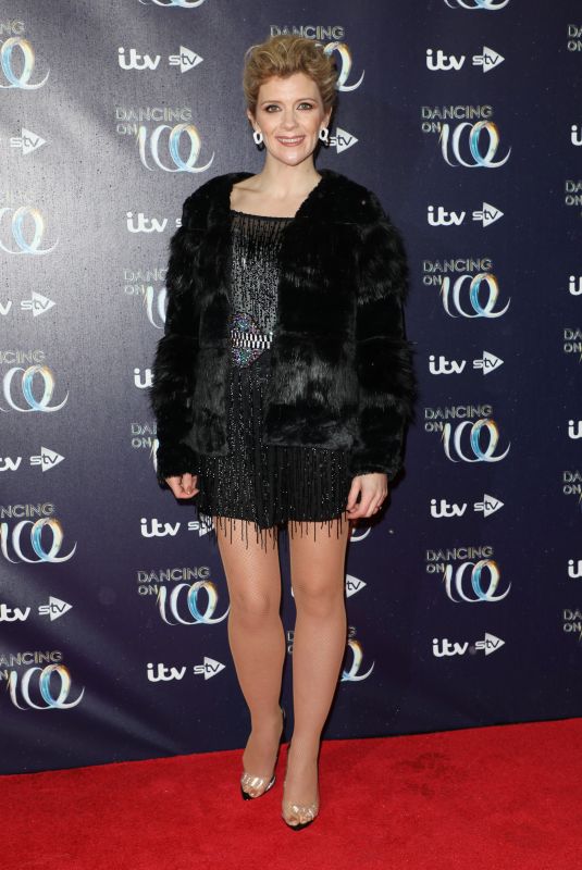 JANE DANSON at Dancing on Ice Show Photocall in London 12/18/2018