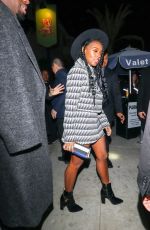 JANELLE MONAE Arrives at The Hearth & Hound Restaurant in Hollywood 12/11/2018