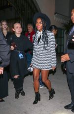 JANELLE MONAE Arrives at The Hearth & Hound Restaurant in Hollywood 12/11/2018