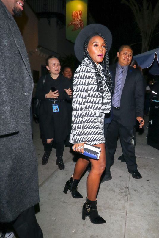 JANELLE MONAE Arrives at The Hearth & Hound Restaurant in Hollywood 12/11/2018