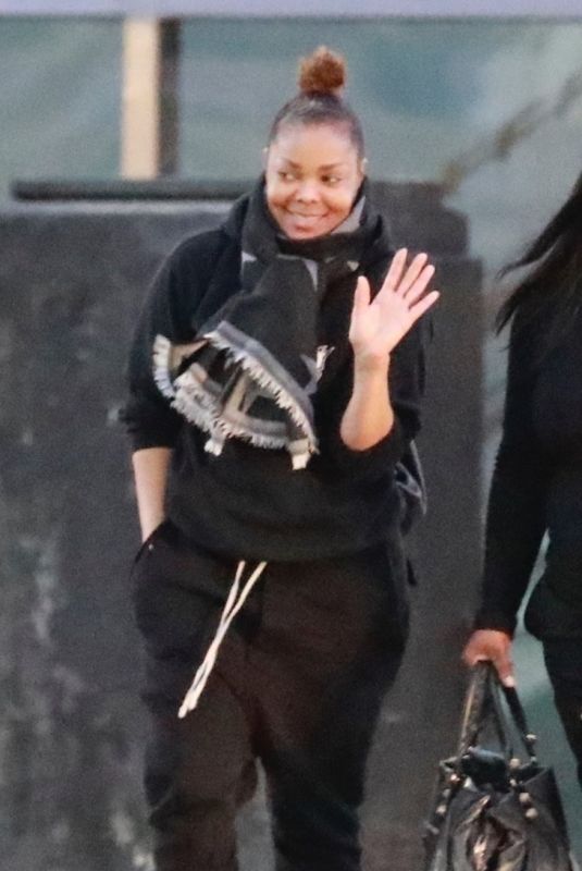 JANET JACKSON Out for Lunch in Los Angeles 12/21/2018