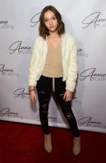 JAYDEN BARTELS at Annie Lebling Presents Annie Leblanc Performance & Pop Up Shop in Los Angeles 12/08/2018